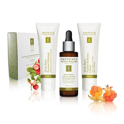 Eminence Organics Arctic Berry Peel & Peptide Illuminating System